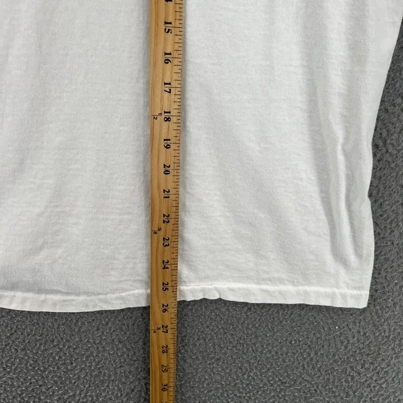 Vtg 90s Hanes 50th Anniv TOXX Member Print Adult XL White USA Single Stitch - Picture 14 of 15
